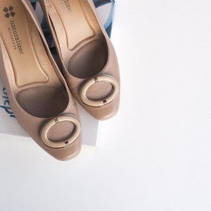 NATURALIZER | Leather Block heel pump